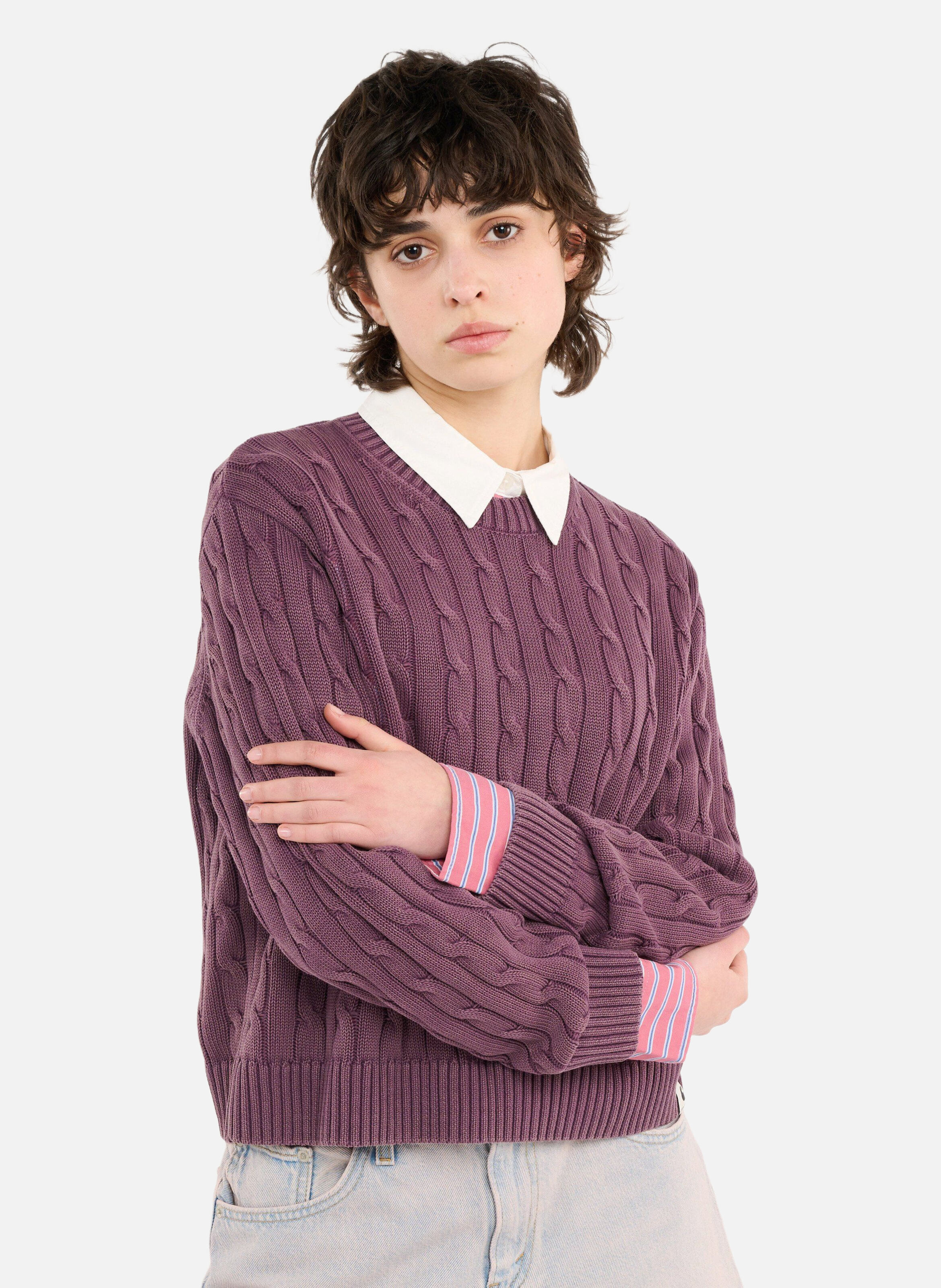 Pull w' carter sweater CARHARTT WIP Violet