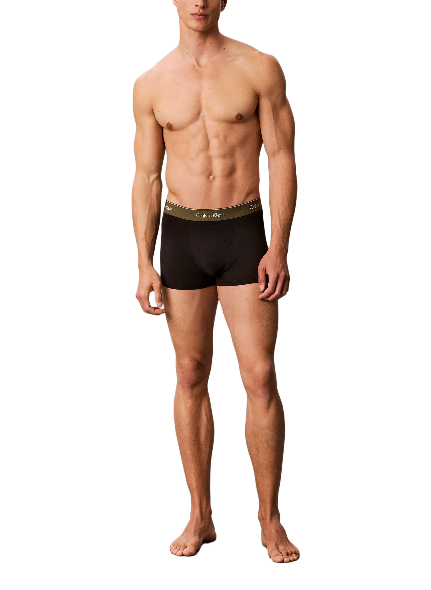 Pack mit 5 Boxershorts aus Baumwollmischung CALVIN KLEIN Schwarz