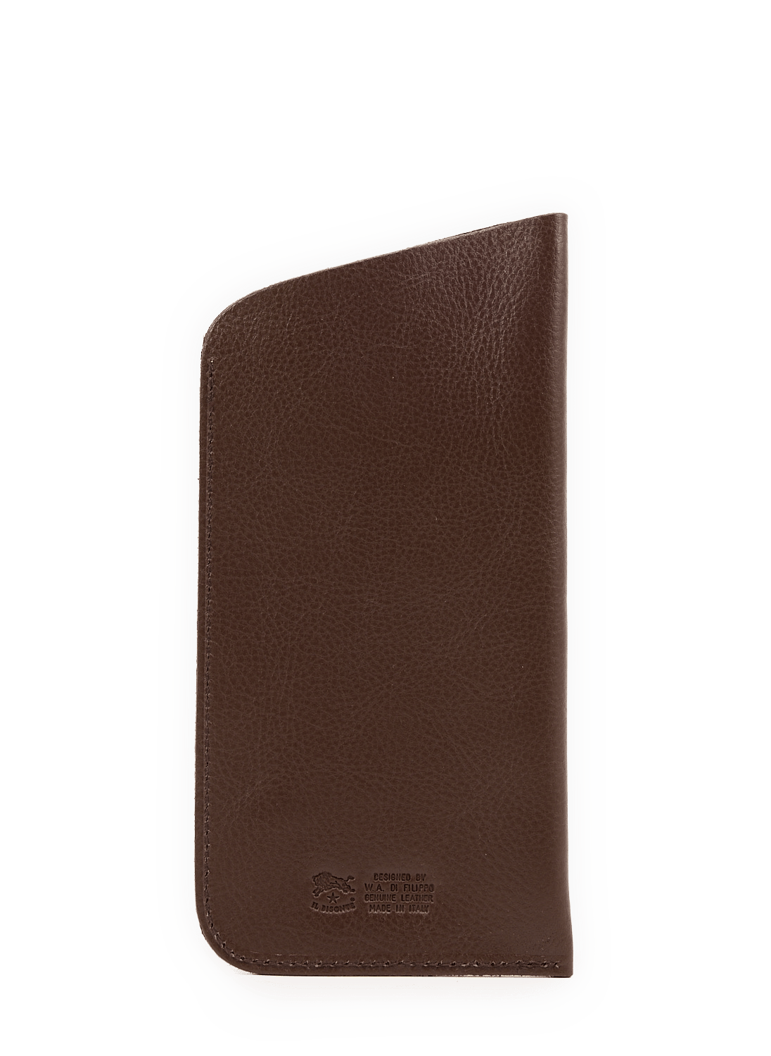 Leder Brillenetui IL BISONTE Braun