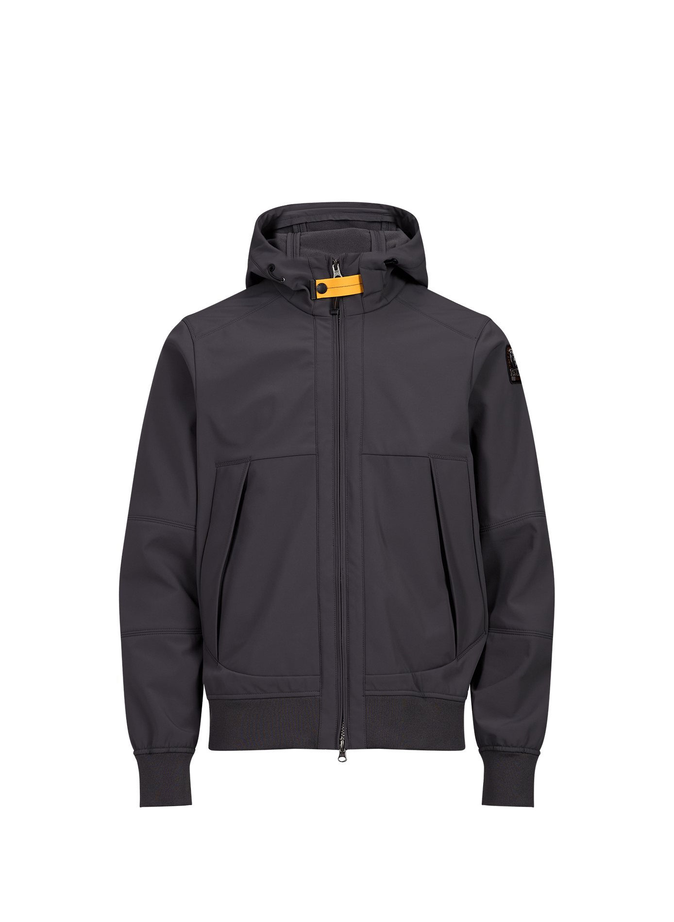 Einfarbige Abner Kapuzenjacke PARAJUMPERS Grau