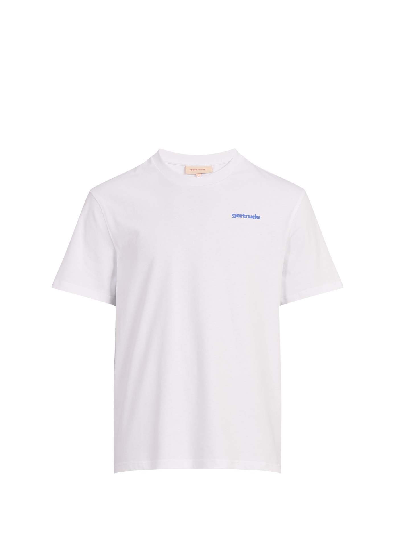 Leonstripe straight-fit crew-neck printed cotton T-shirt GERTRUDE White