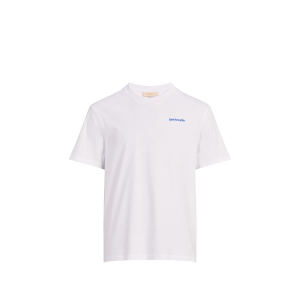 T-shirt Leonstripe droit col rond imprimé en coton T-shirt Leonstripe droit col rond imprimé en coton