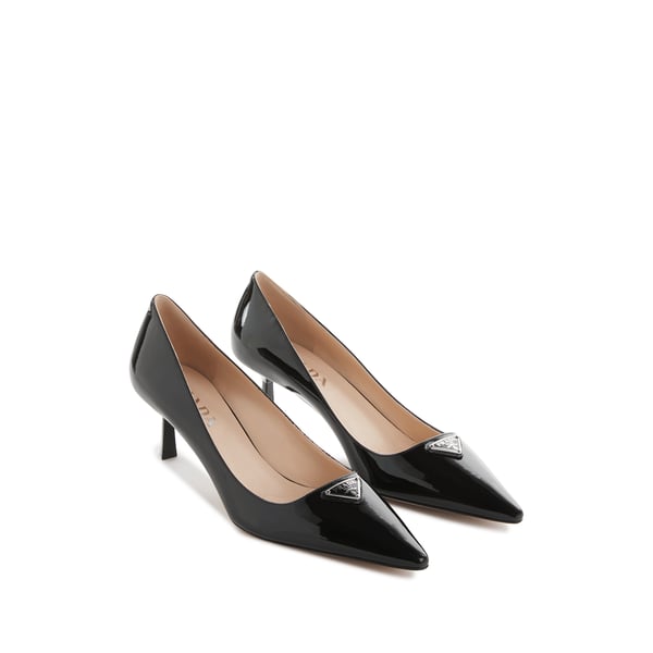 Escarpins en cuir verni