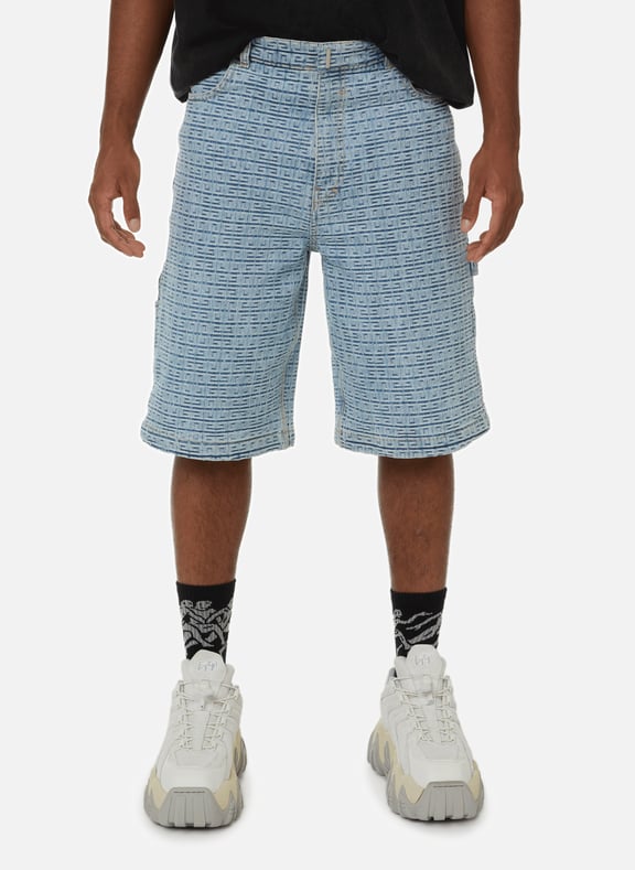 Blue top givenchy shorts