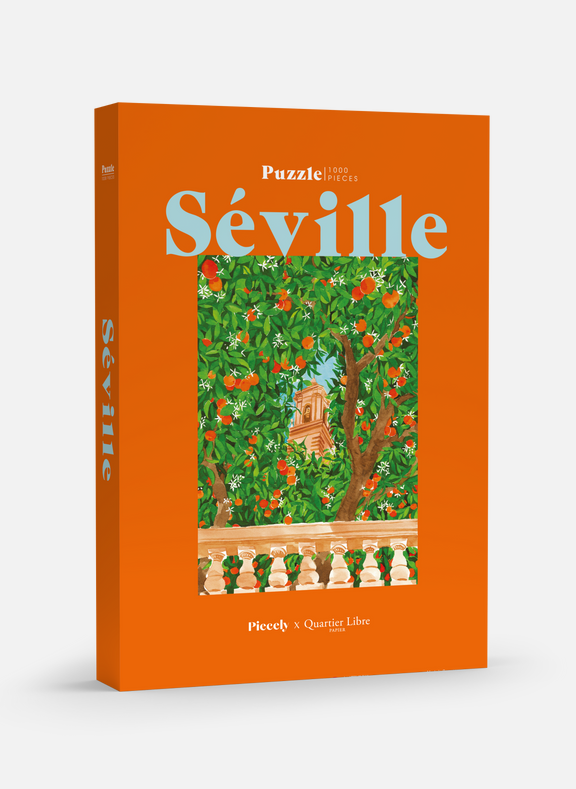 PIECELY x Quartier Libre - Puzzle Séville Orange