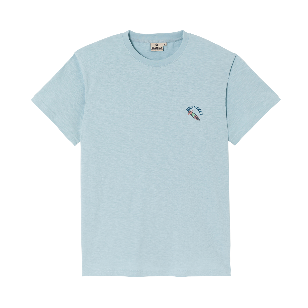 BILLYBELT T-shirt vintage en coton biologique Bleu