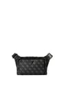 Sac banane imprimé monogramme | Noir by GUESS GUESS Sac banane imprimé monogramme | Noir