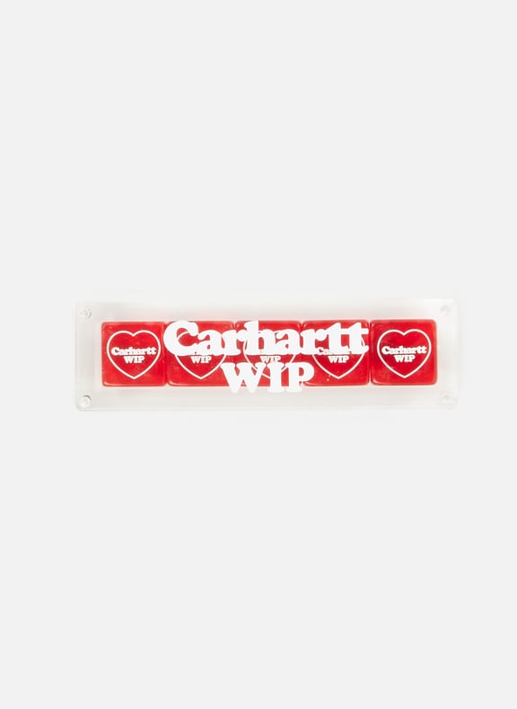 Set of five dice Red by CARHARTT WIP CARHARTT WIP Set of five dice Red