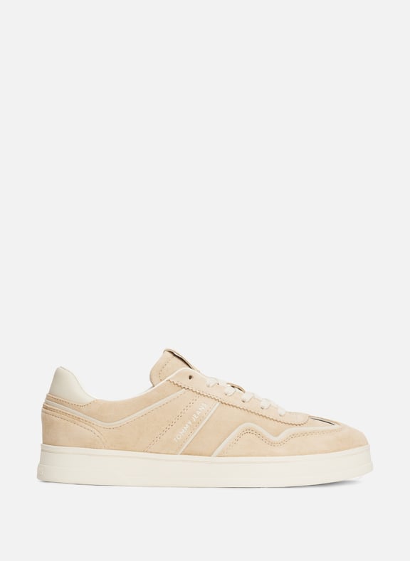Leather sneakers The Greenwich Beige by TOMMY HILFIGER TOMMY HILFIGER Leather sneakers The Greenwich Beige