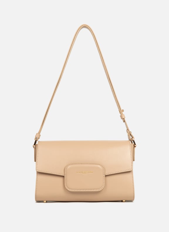 Sac trotteur - paris pad Beige by LANCASTER LANCASTER Sac trotteur - paris pad Beige