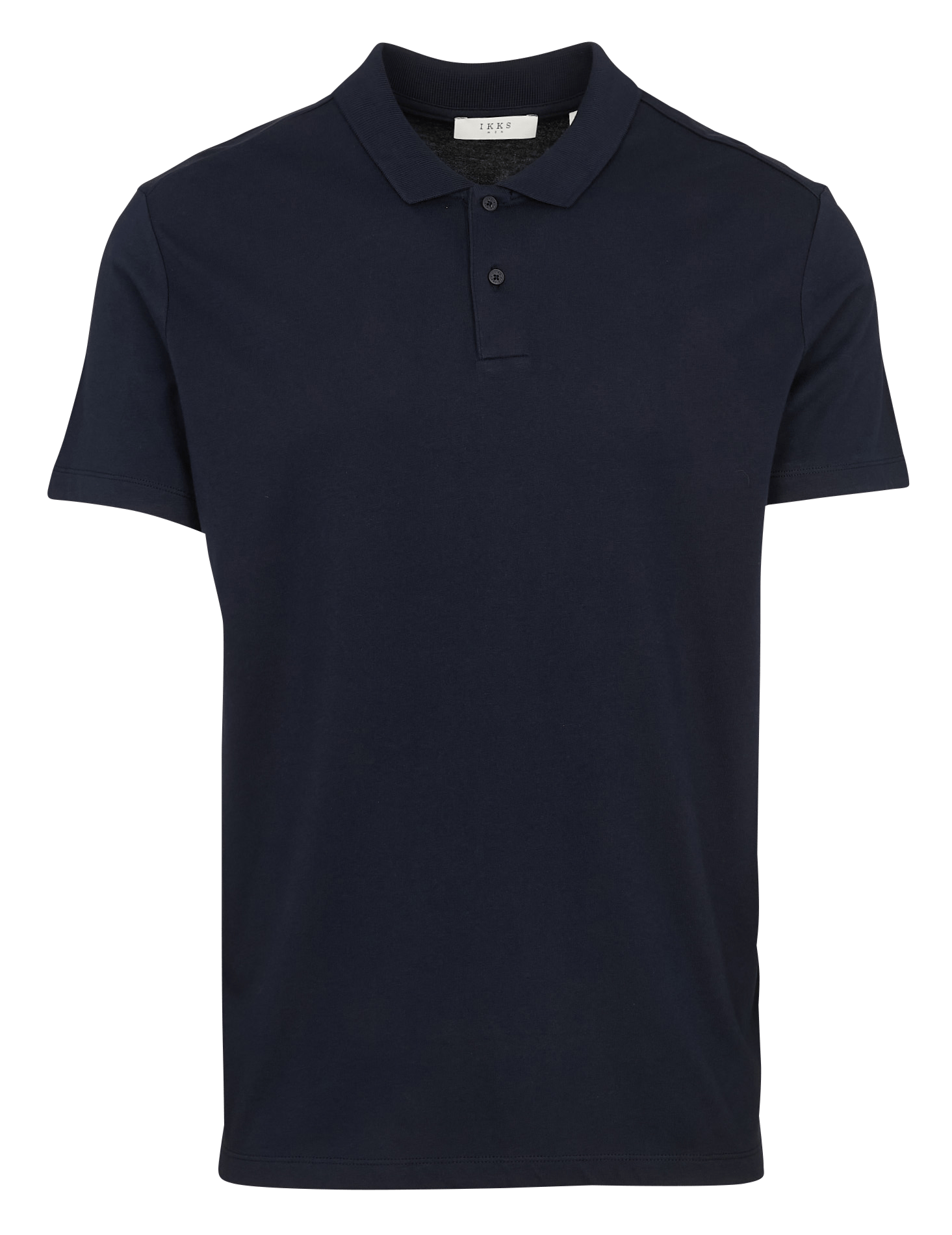 Polo manches courtes droite uni IKKS Bleu