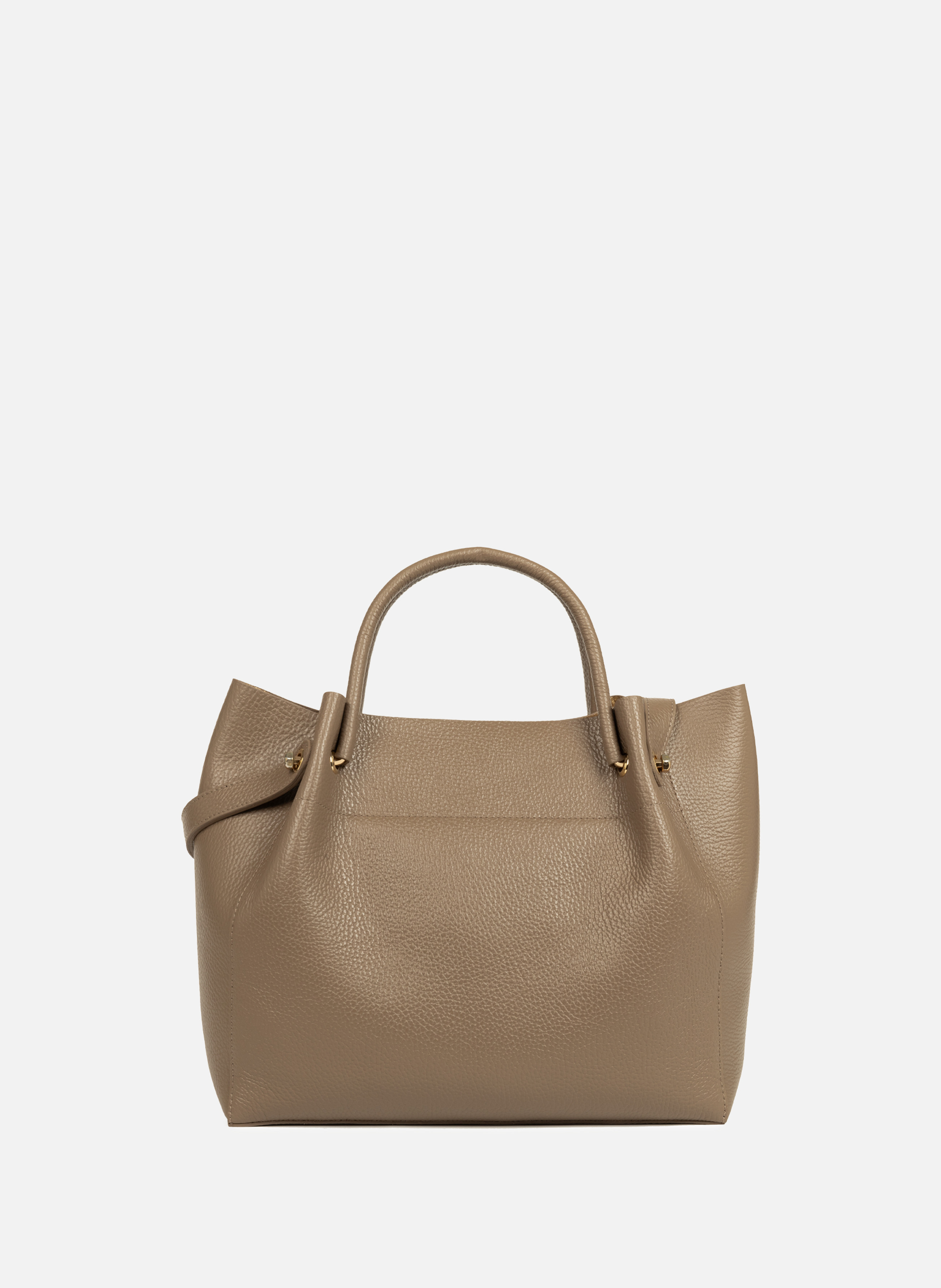 Tote bag - Foulonné Double LANCASTER Brown