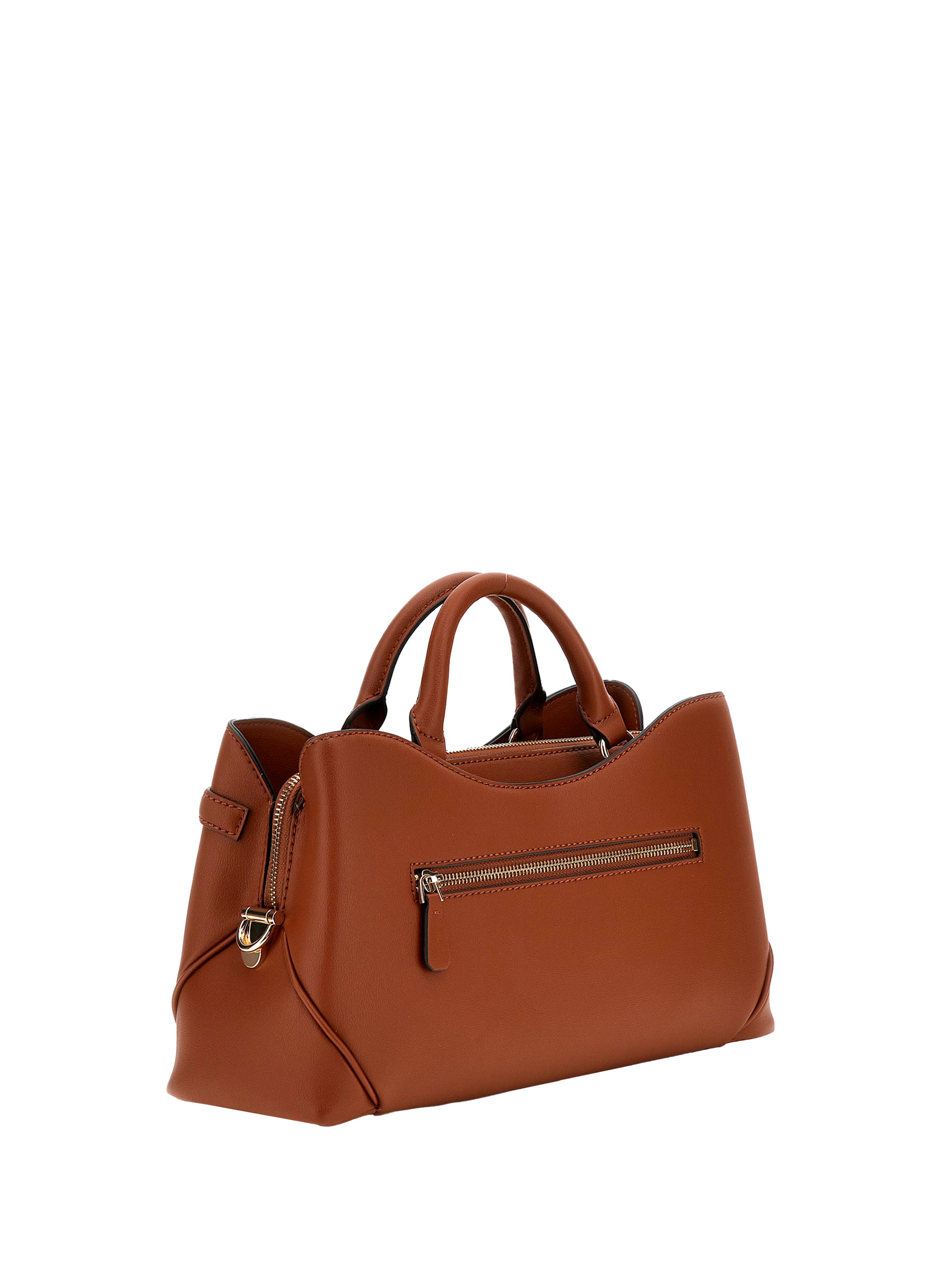 Sac à main à bandoulière amovible GUESS Marron