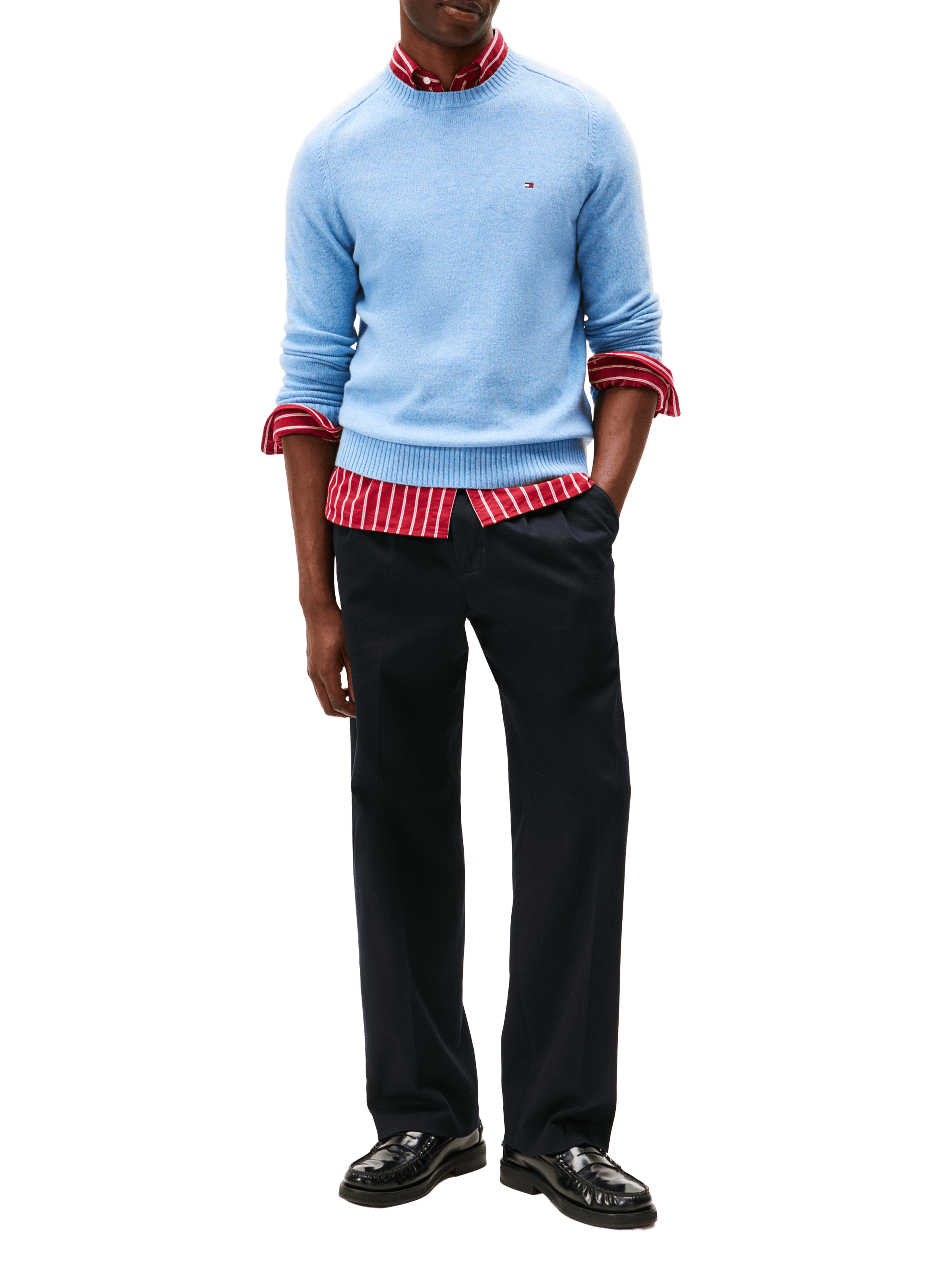 Crew-neck jumper TOMMY HILFIGER Blue