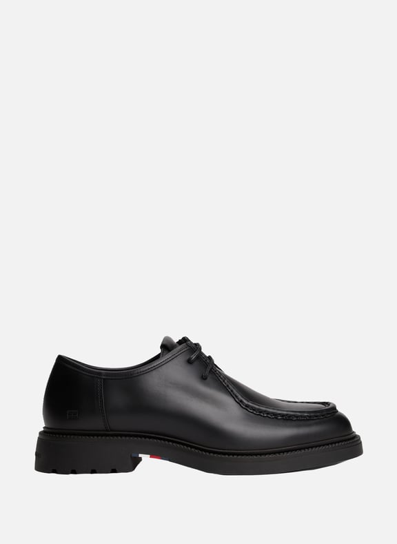 Derbies en cuir de vache Noir by TOMMY HILFIGER TOMMY HILFIGER Derbies en cuir de vache Noir