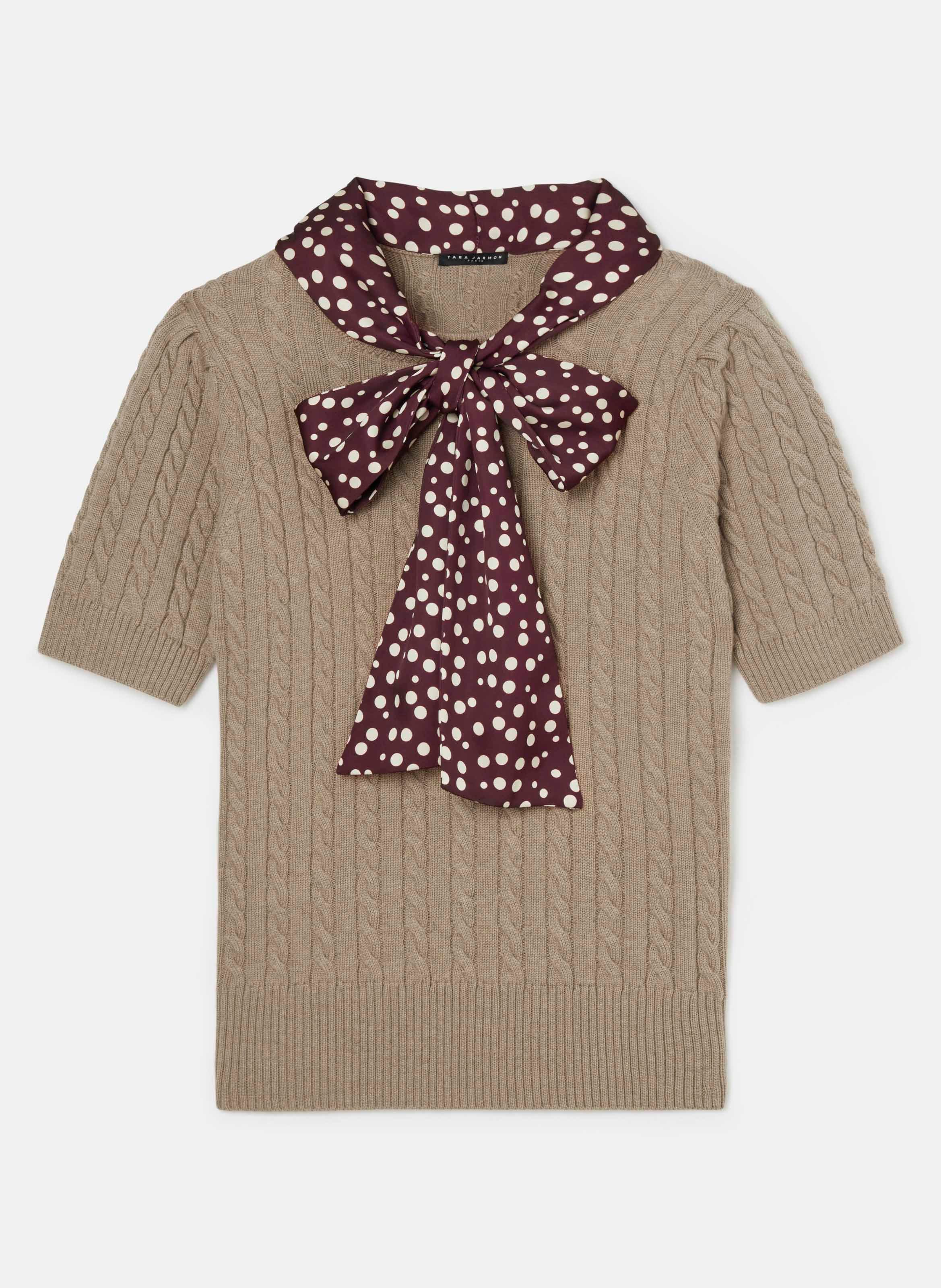 Pull priyanka TARA JARMON Marron