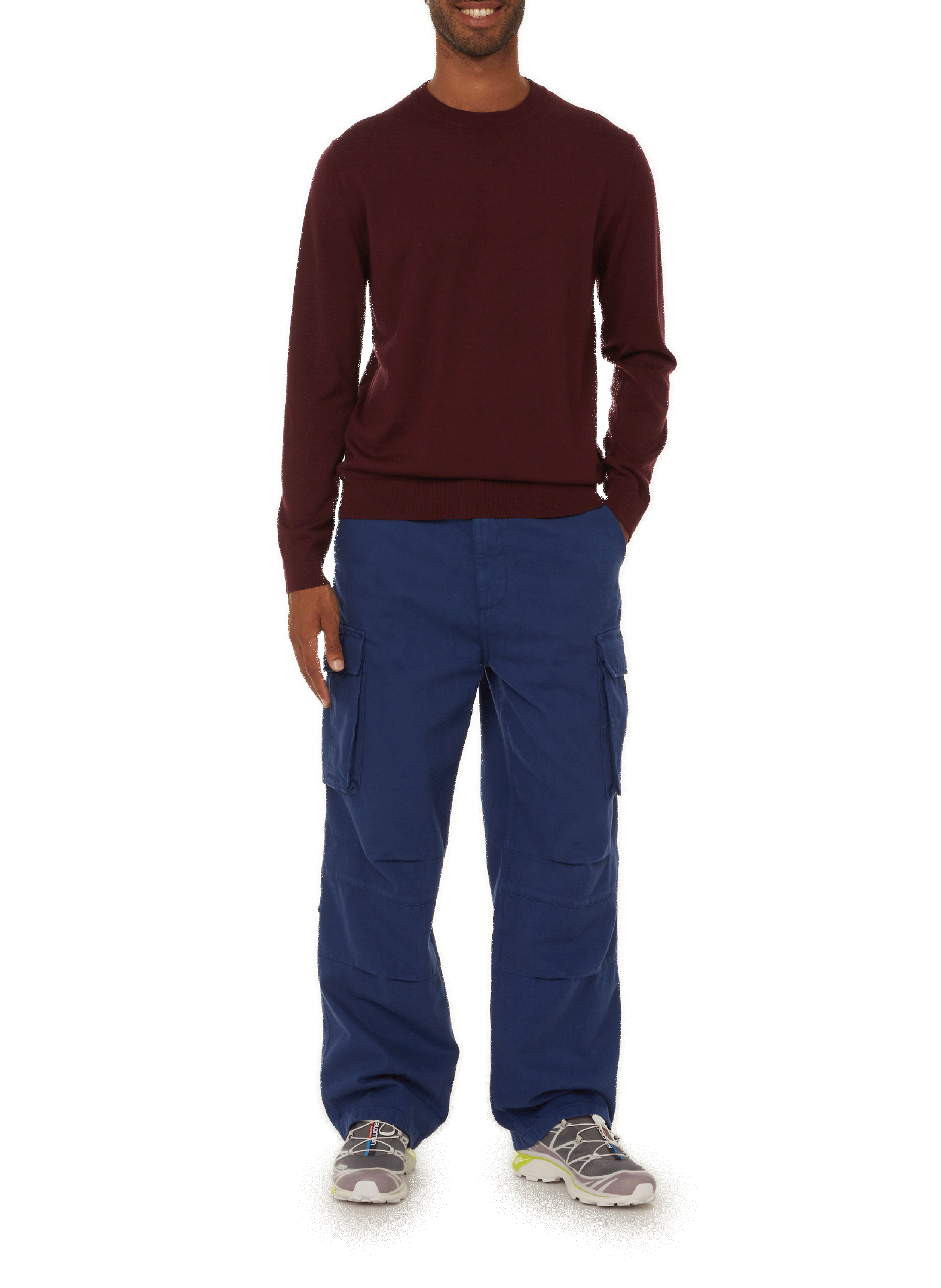 Knitted jumper SAISON 1865 Red