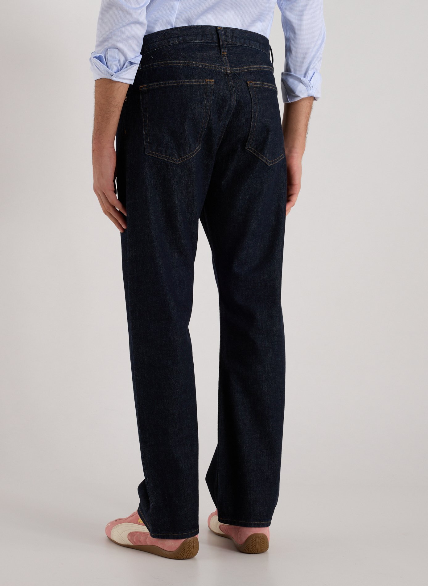 Jean cinq poches en coton AGOLDE Bleu