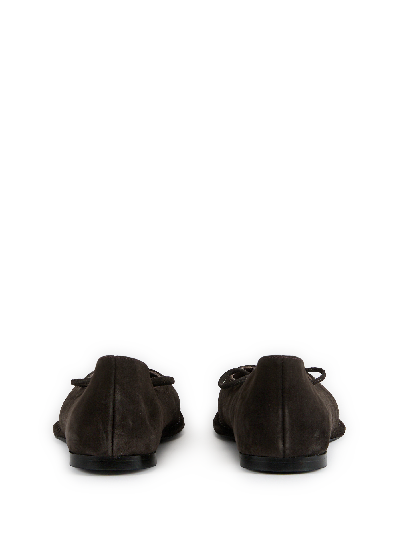 Ballerines en cuir suédé ALOHAS Marron