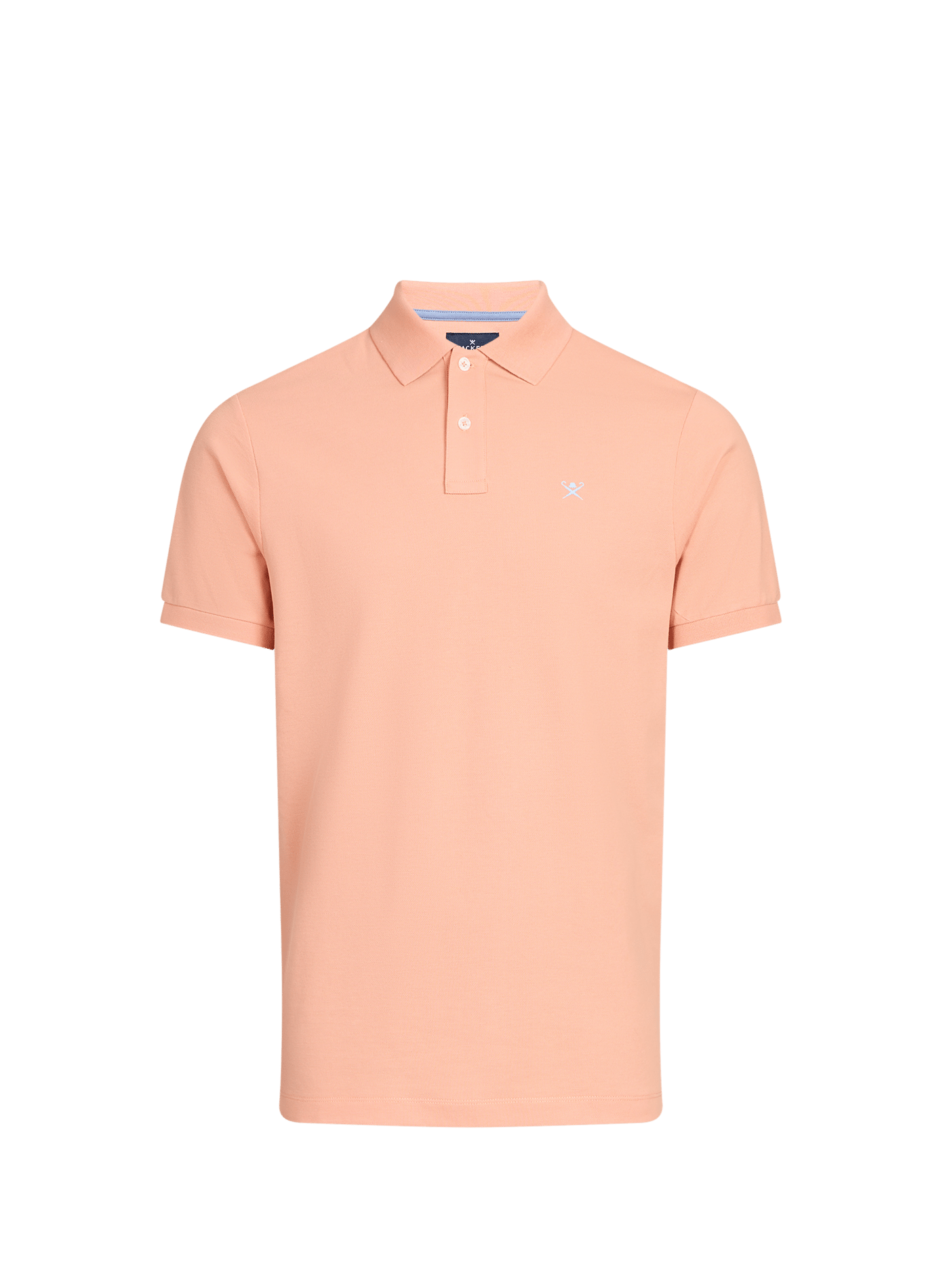 Slim-fit cotton polo HACKETT Orange