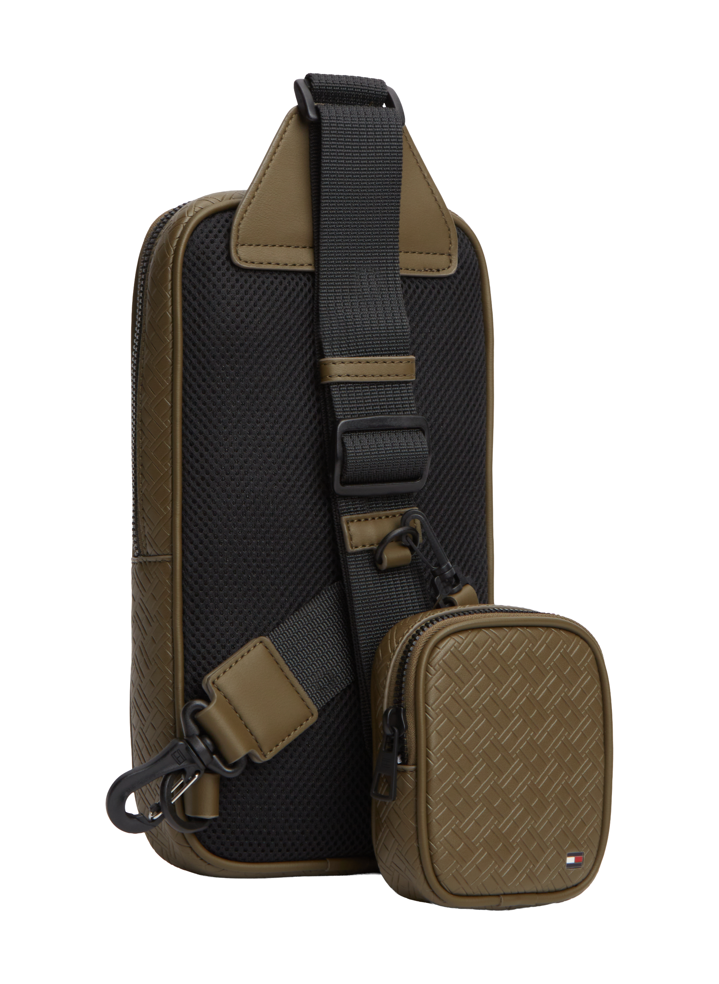 Logotype shoulder bag TOMMY HILFIGER Khaki