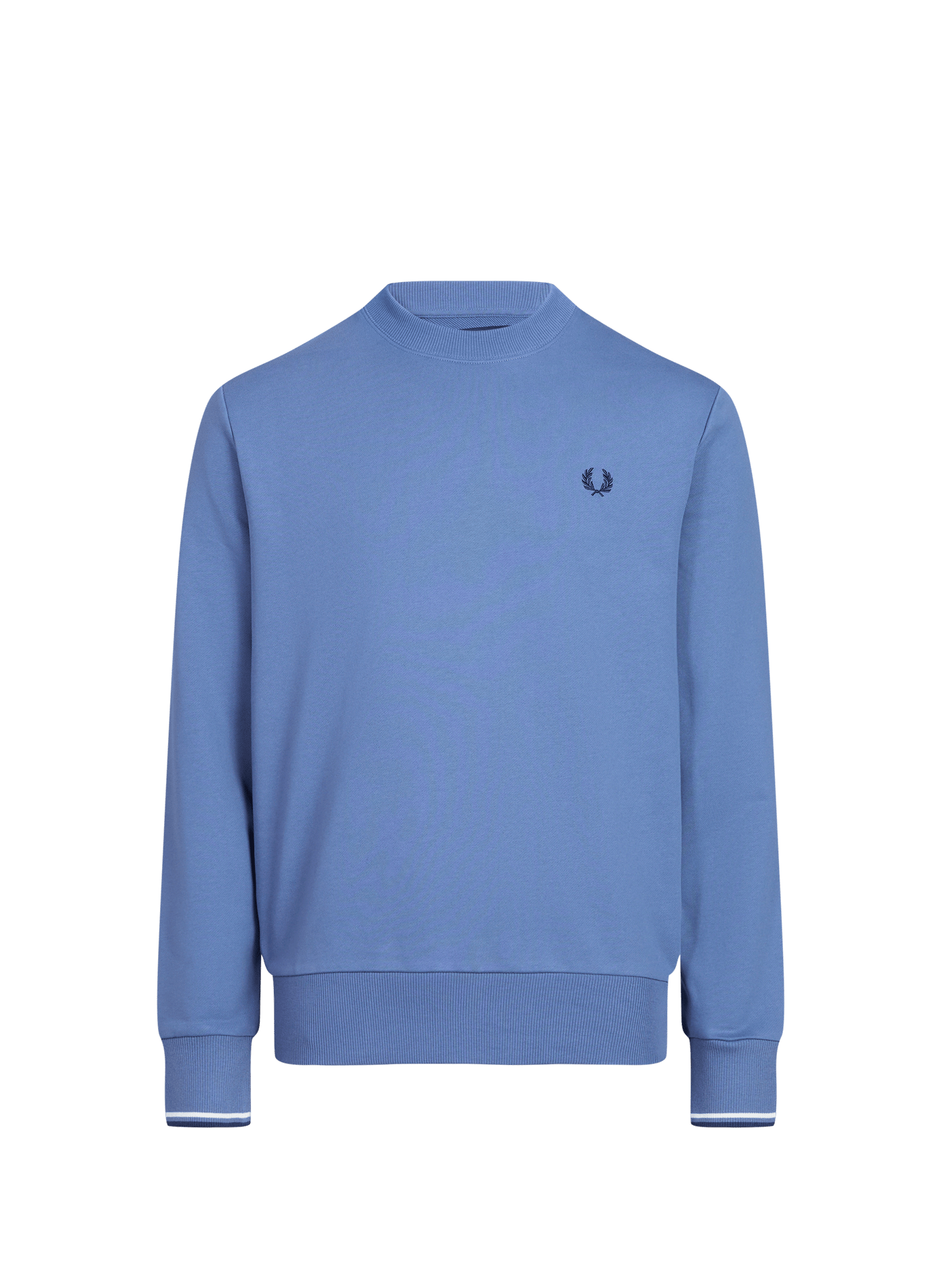 Felpa girocollo in cotone FRED PERRY Blu