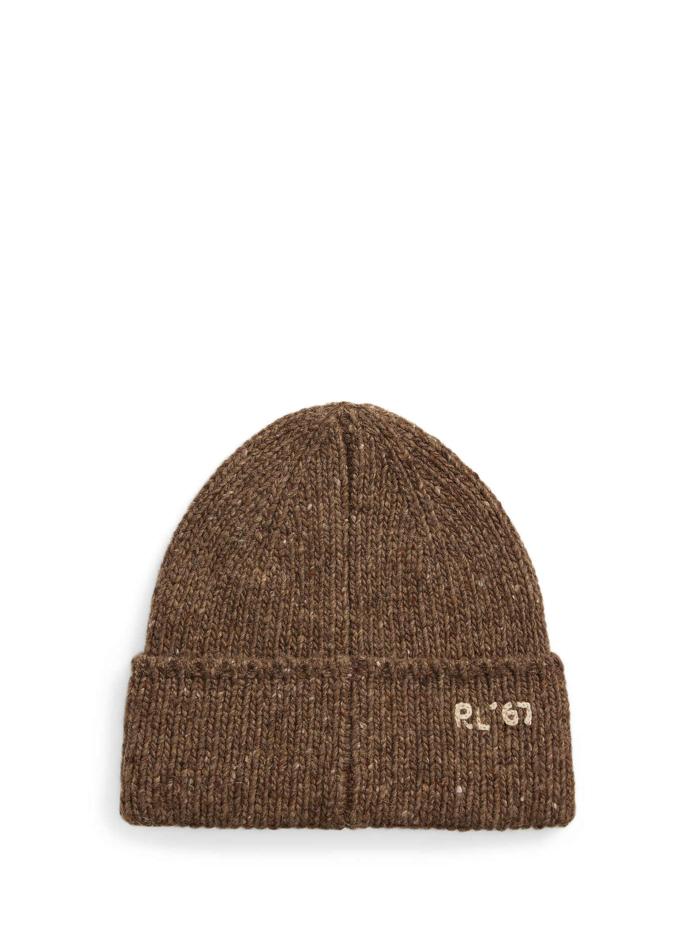 Bedruckte Mütze aus Wollmischung POLO RALPH LAUREN Beige