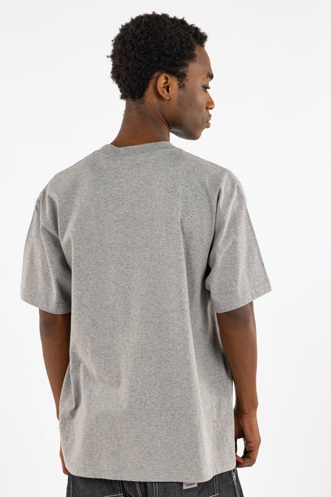 T-shirt s/s heavy duty t-shirt CARHARTT WIP Gris