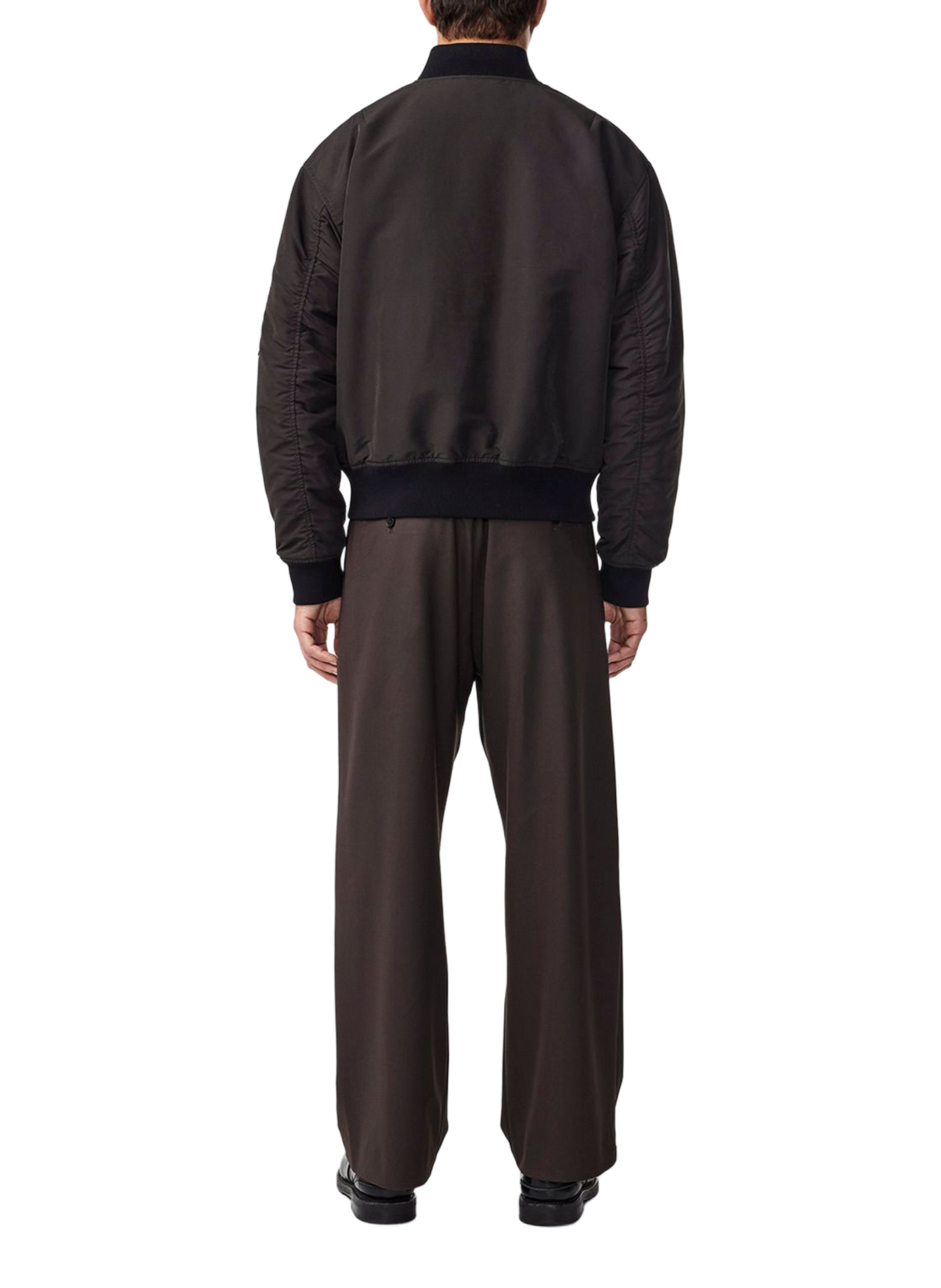 Atlas straight bomber jacket NN.07 Black