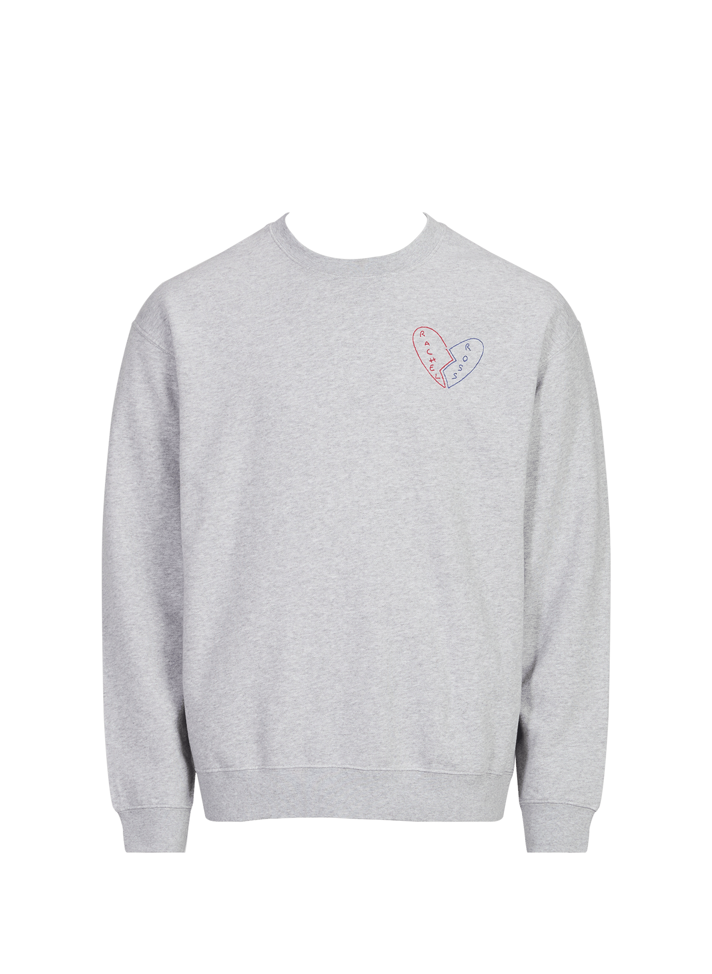 Oversized sweatshirt with embroidery MAISON LABICHE Grey