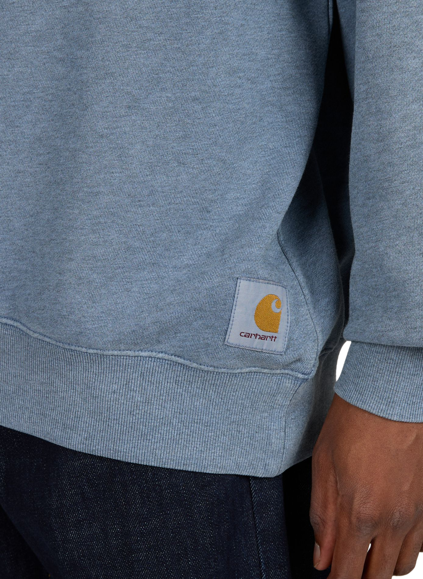Cotton Caspian Sweatshirt CARHARTT WIP Blue