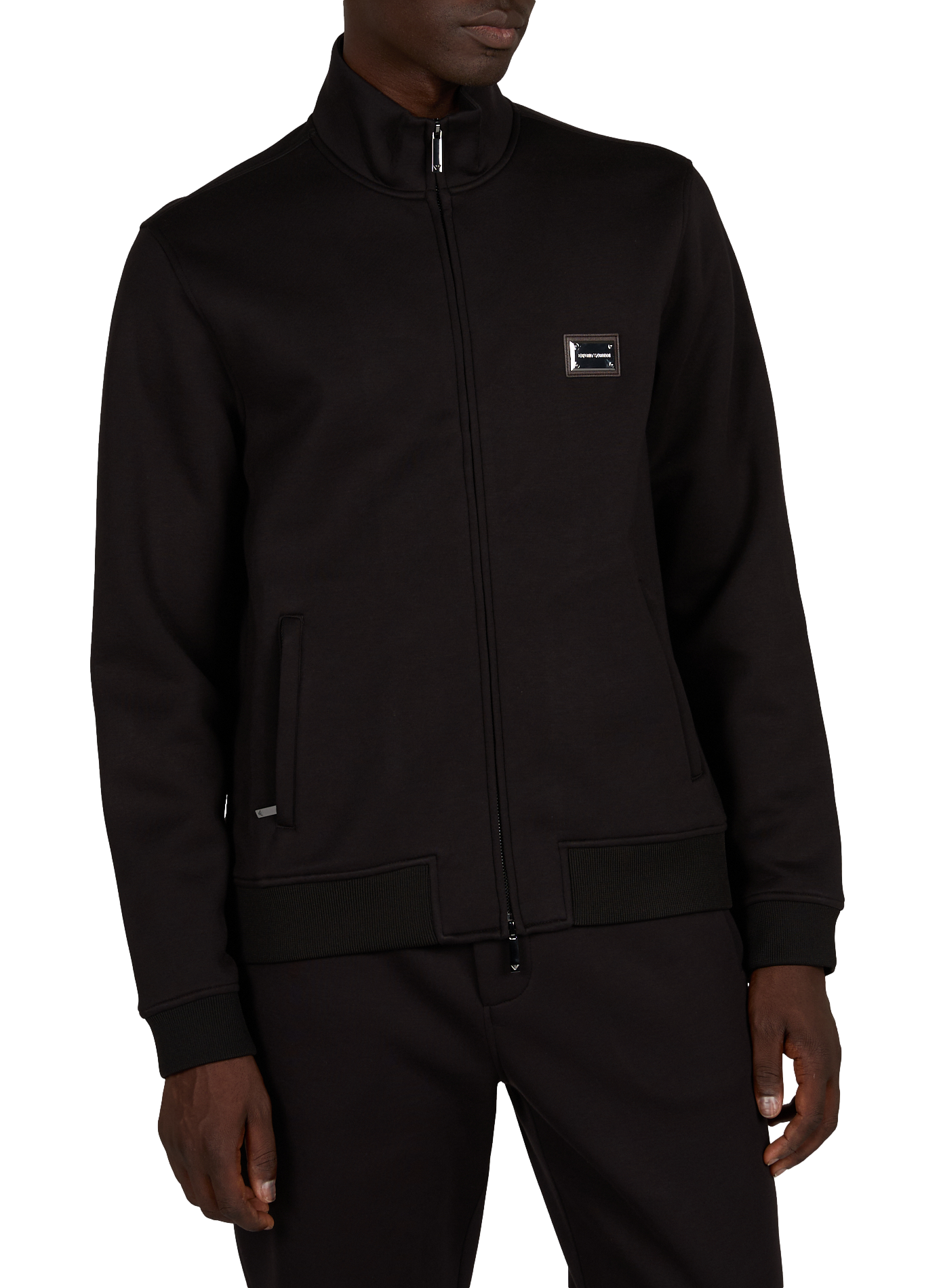 High-neck vest EMPORIO ARMANI Black