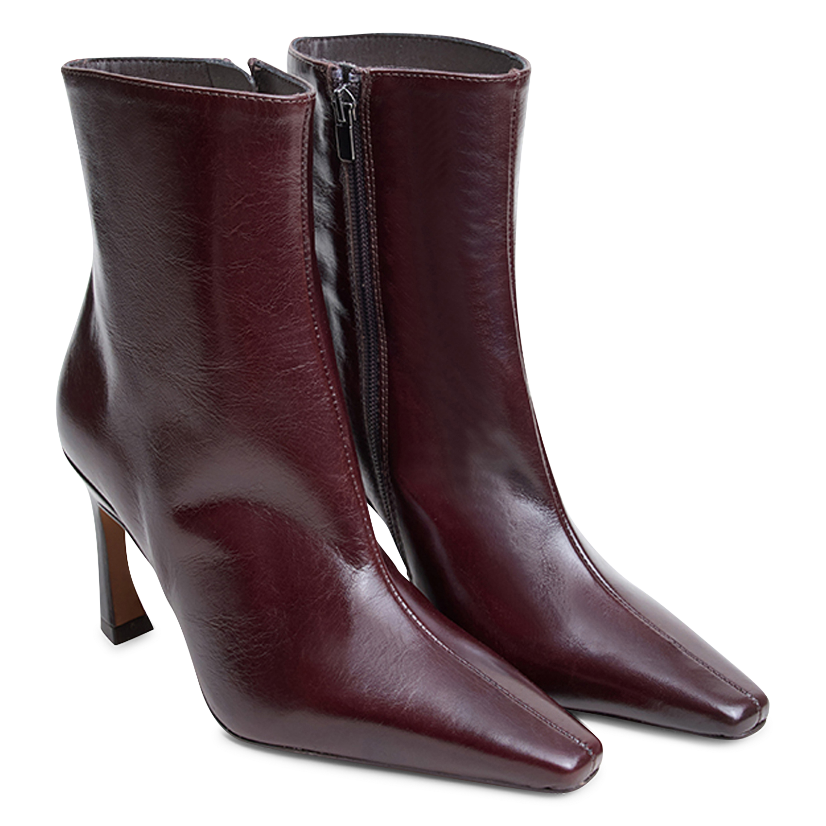 Bottines en cuir bronzo JONAK Marron
