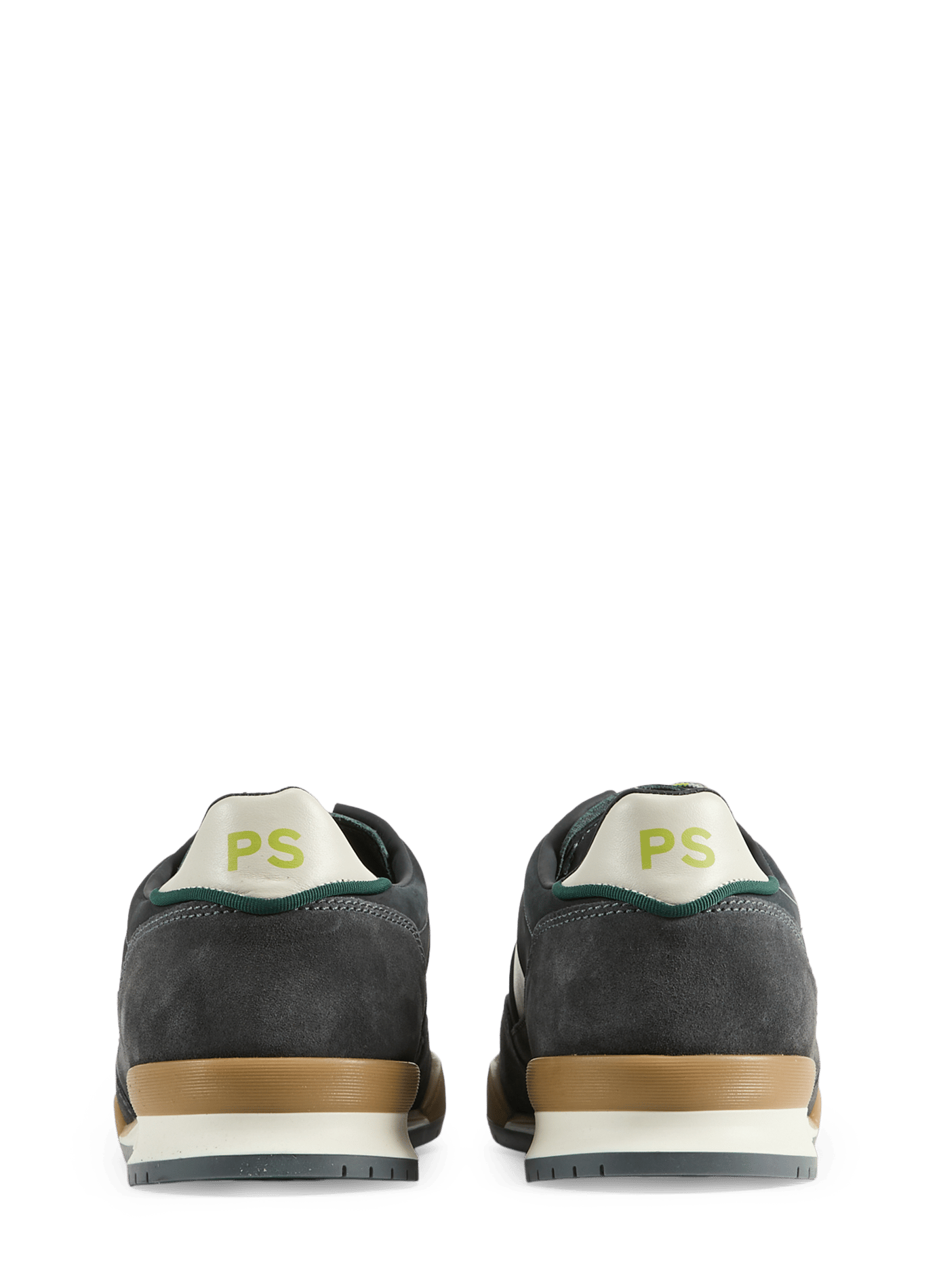 Baskets en cuir PAUL SMITH Gris