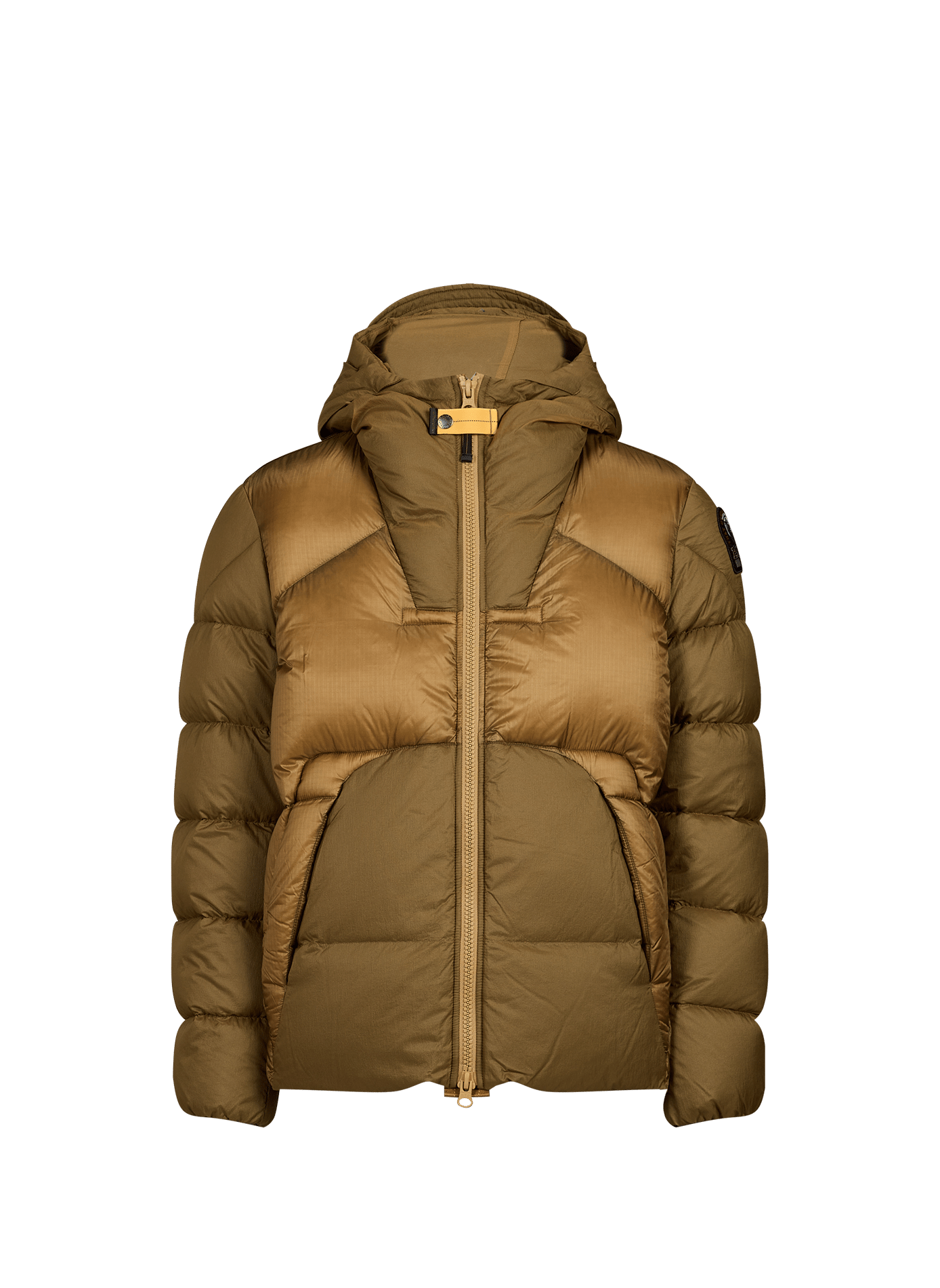 Gepolsterte Notig Steppjacke mit Kapuze PARAJUMPERS Golden