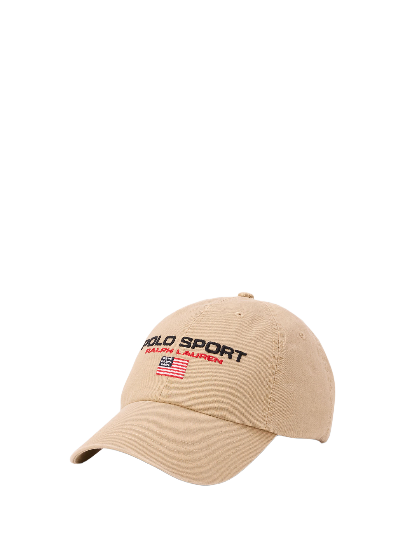 Casquette à logo en coton POLO RALPH LAUREN Beige