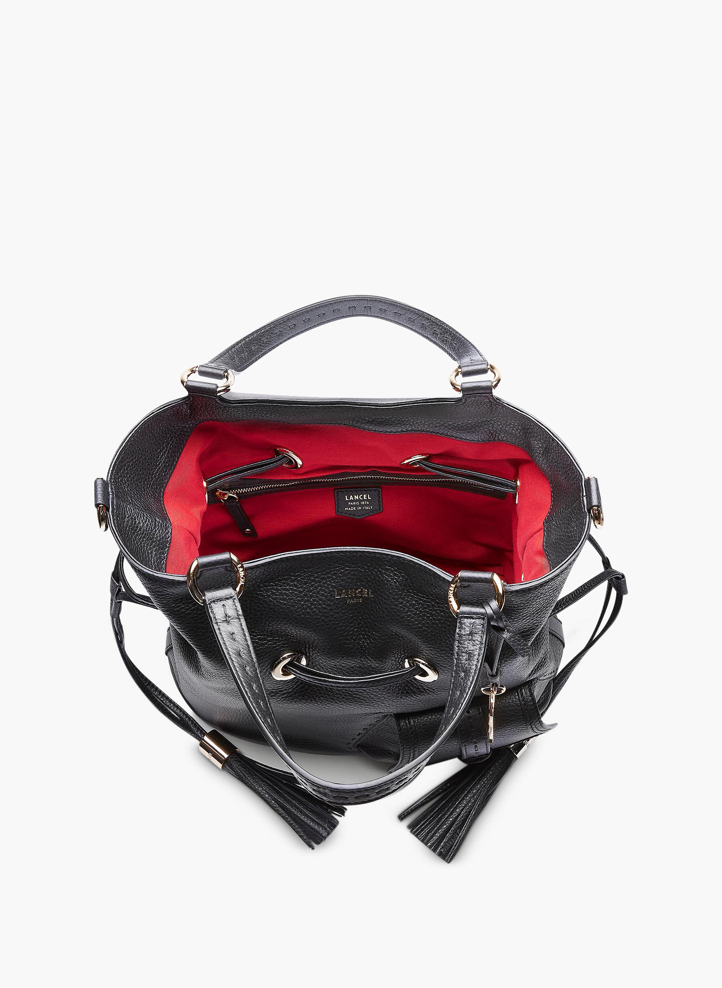 Handtas m eerste flirt van Lancel in leer. | Zwart LANCEL Dames