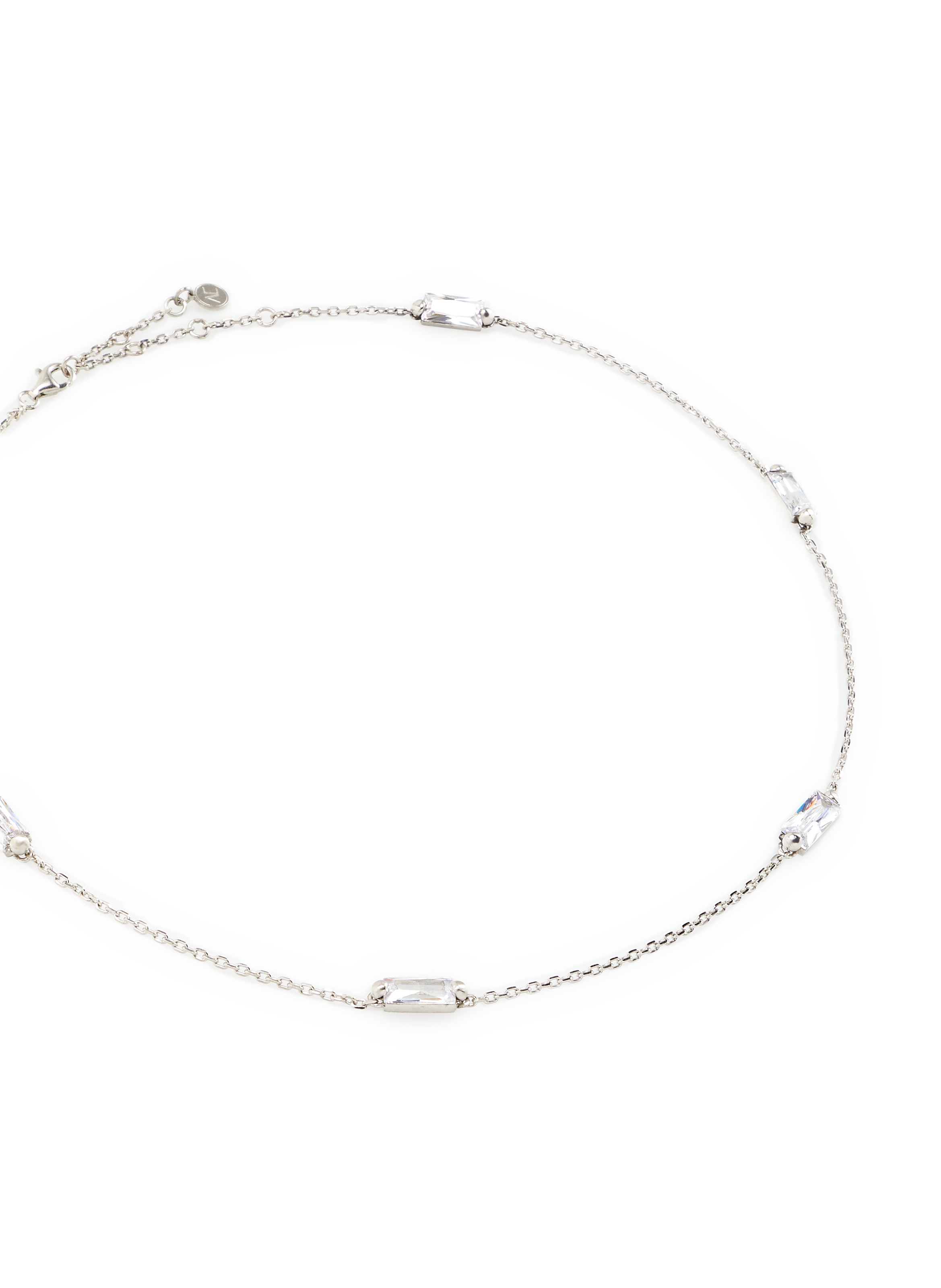 Collier Clear crystalized