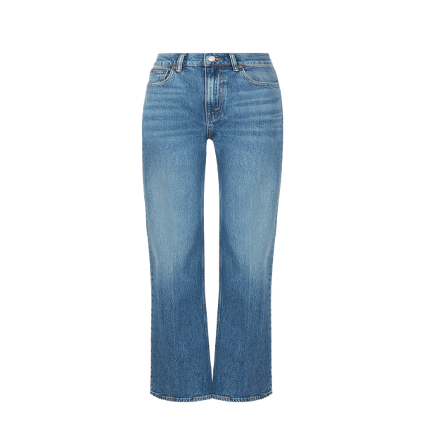 Polo Ralph Lauren Washed Denim 5-pocket Jeans In Blue