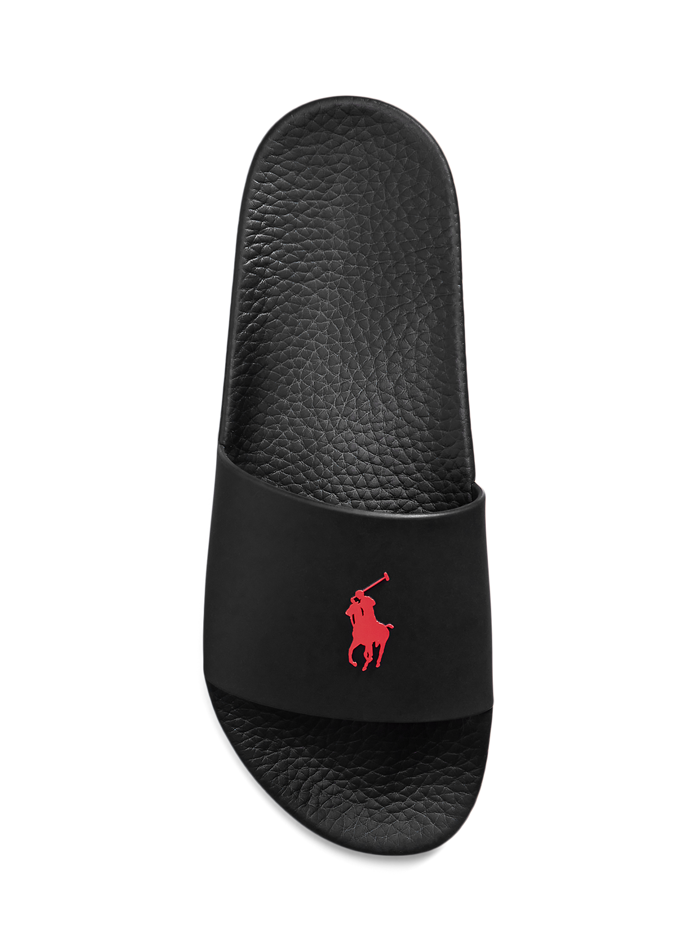 Claquettes logo POLO RALPH LAUREN Noir