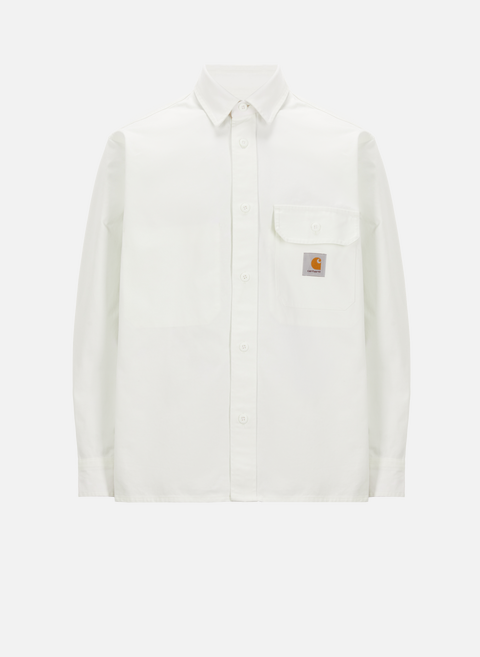 Cotton shirt jacket BeigeCARHARTT WIP 