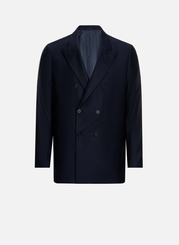 Houndstooth wool jacket Blue by SAISON 1865 SAISON 1865 Houndstooth wool jacket Blue
