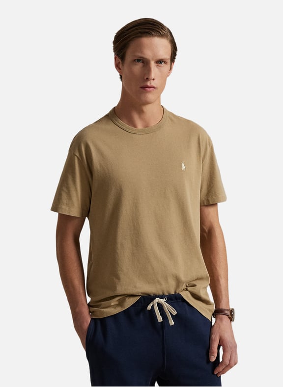 Cotton T-shirt Beige by POLO RALPH LAUREN POLO RALPH LAUREN Cotton T-shirt Beige