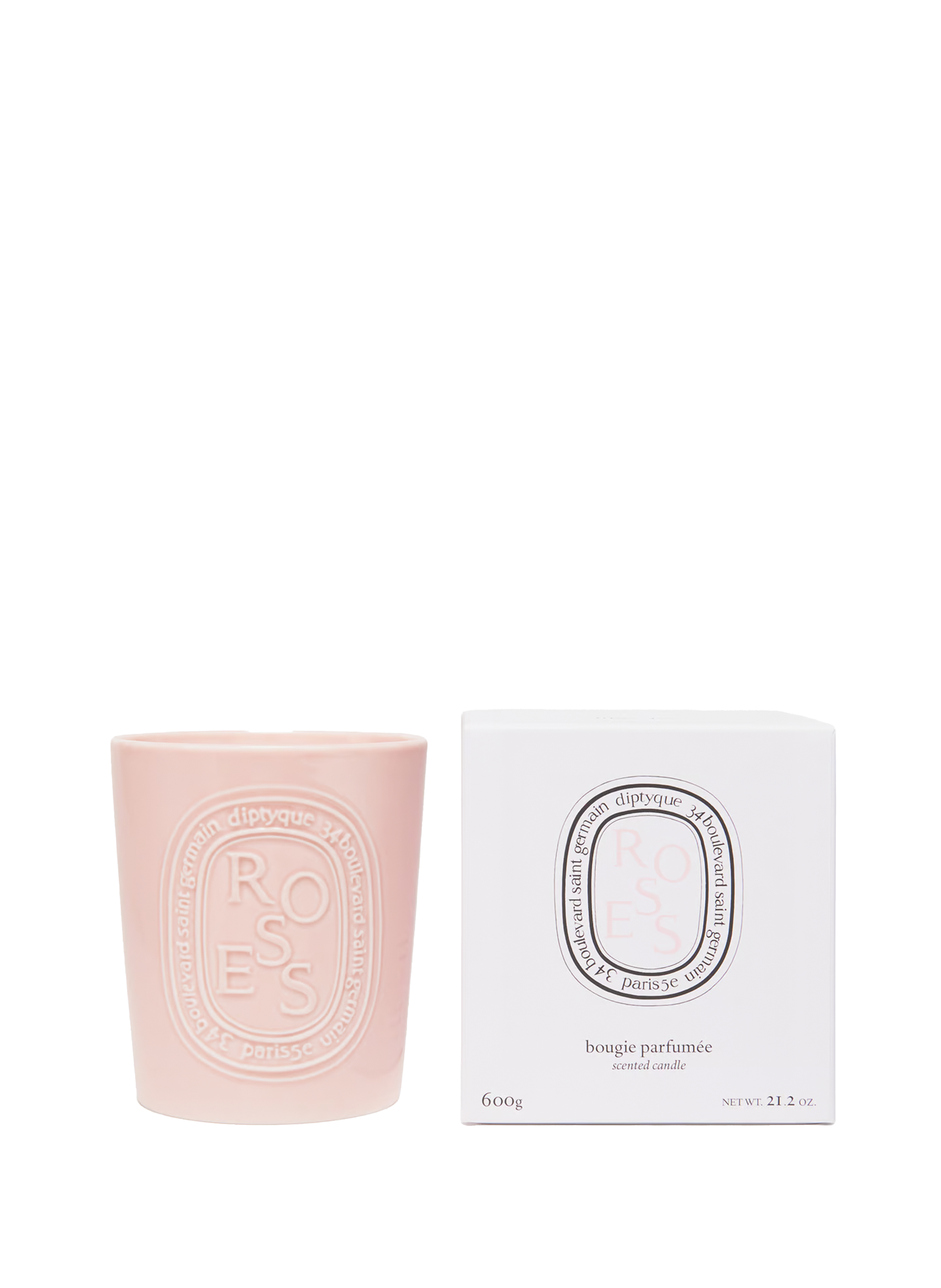 Bougie grand modèle Roses DIPTYQUE No color