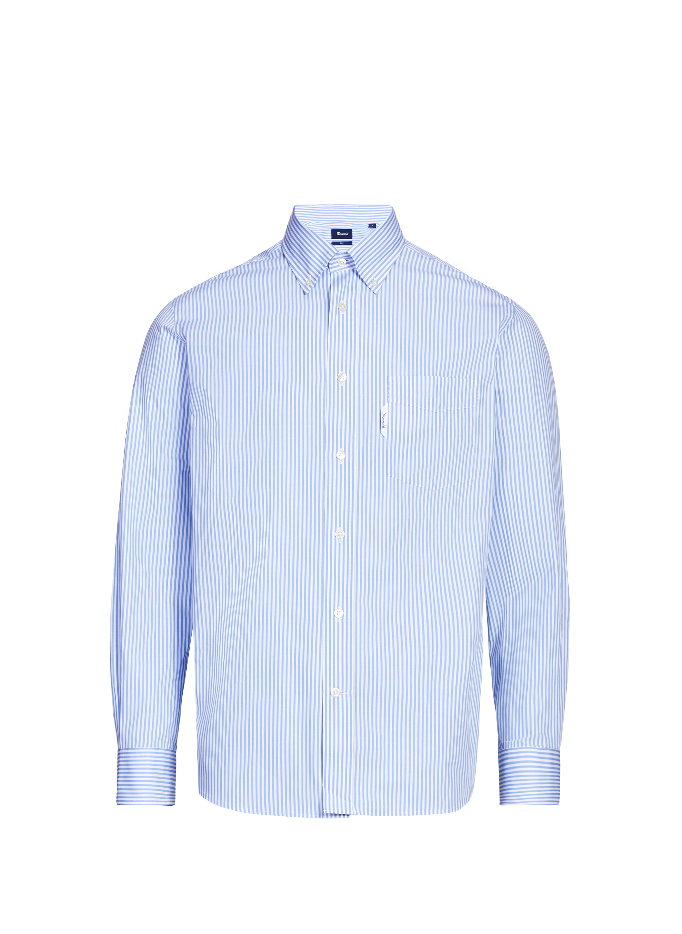 Chemise en coton FACONNABLE Bleu