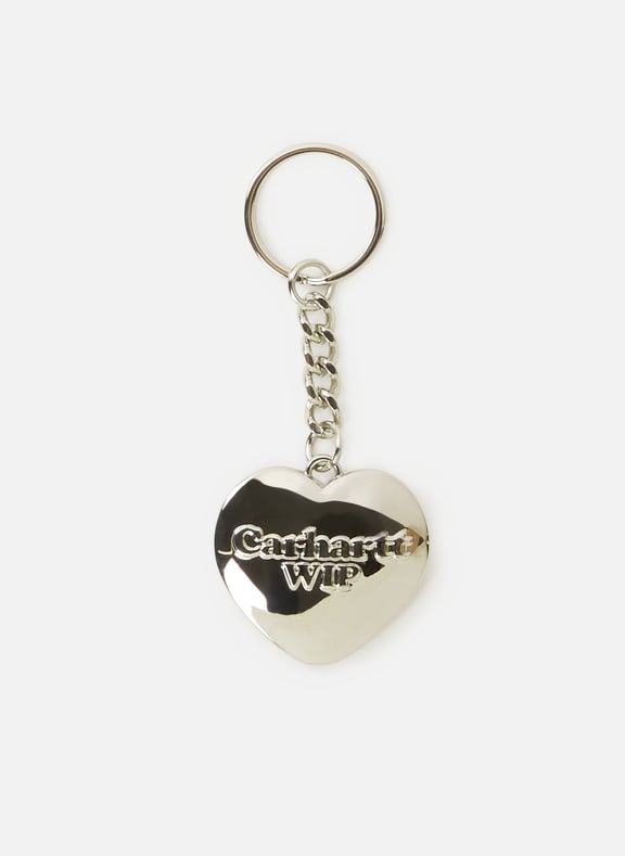 Porte-clé cœur Argent by CARHARTT WIP CARHARTT WIP Porte-clé cœur Argent