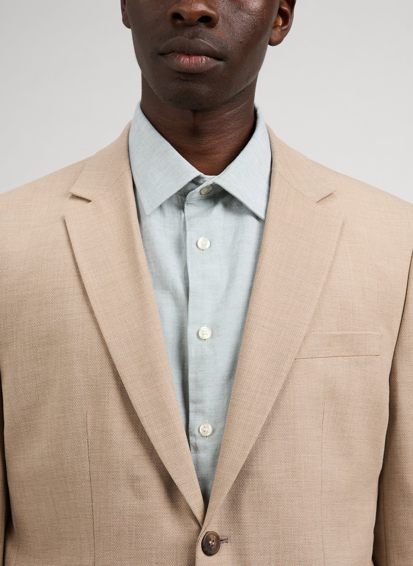 Blazer slim multi poches  SELECTED Beige
