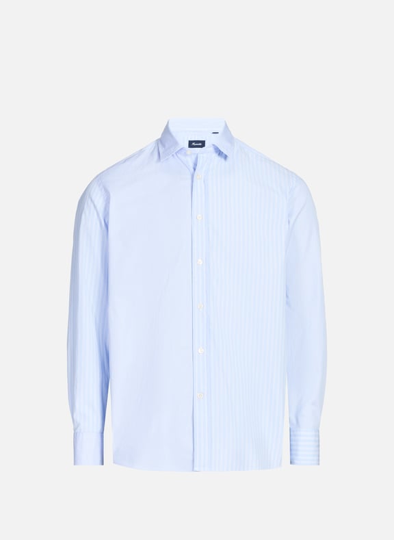Chemise à rayures Bleu by FACONNABLE FACONNABLE Chemise à rayures Bleu