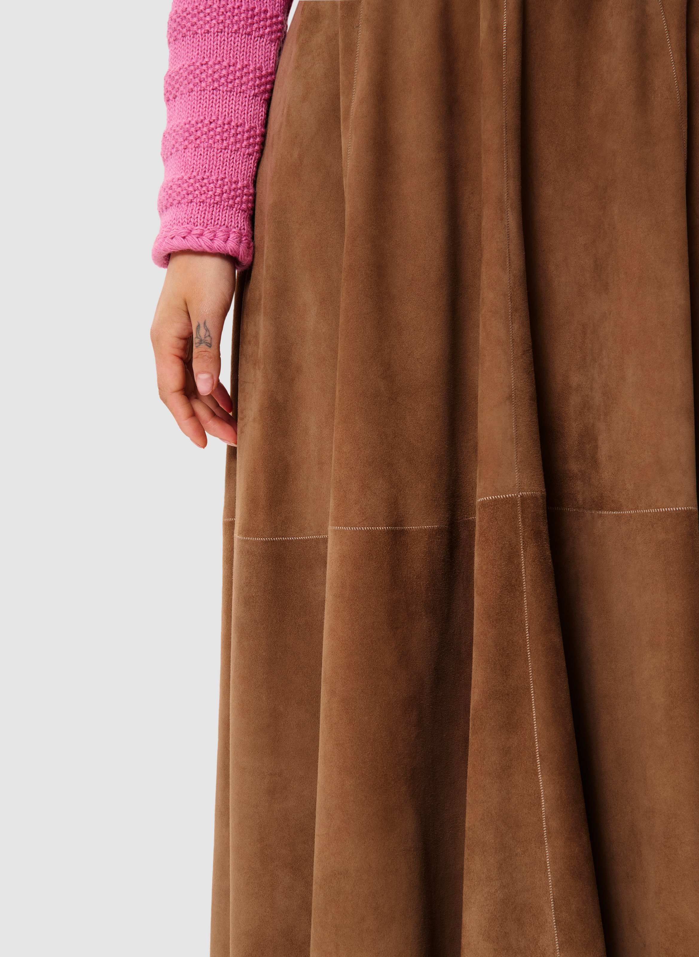 Jupe jack TARA JARMON Marron