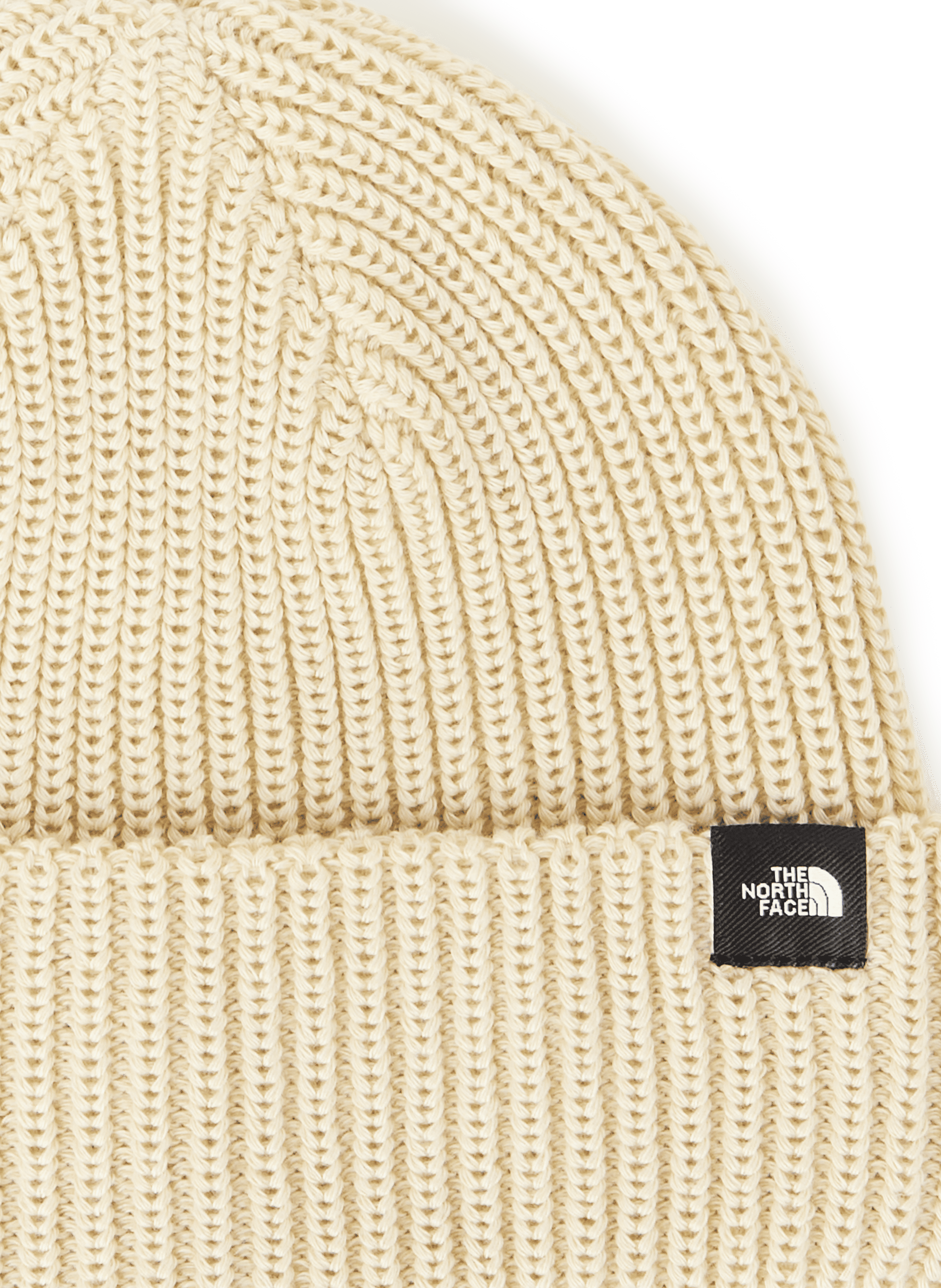 Ribbed beanie THE NORTH FACE White
